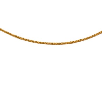9ct Gold 20 inch Spiga Chain